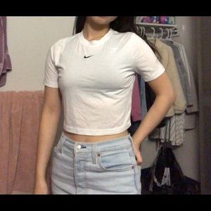 Nike crop tee